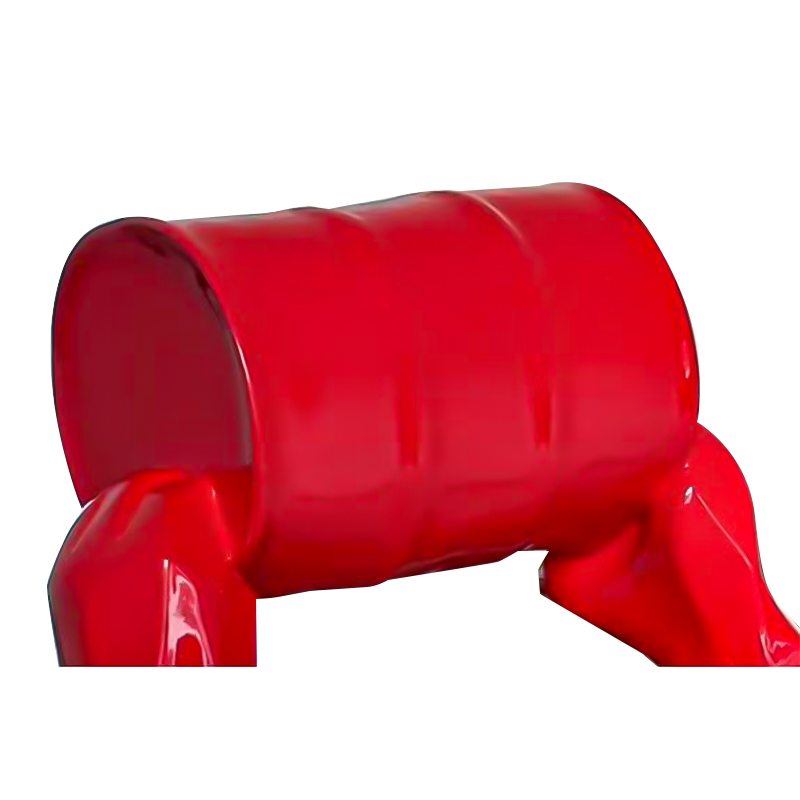 আউটডোর আর্ট ডিসপ্লেগুলির জন্য কং ওরেঙ্গুটান উত্তোলন বালতি ভাস্কর্য আউটডোর আর্ট ডিসপ্লেগুলির জন্য কং ওরেঙ্গুটান উত্তোলন বালতি ভাস্কর্য